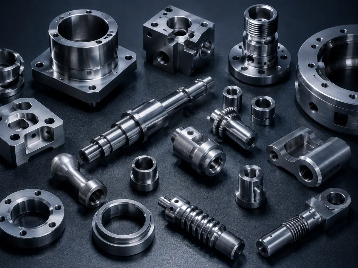 Custom machined and fabricated industrial parts