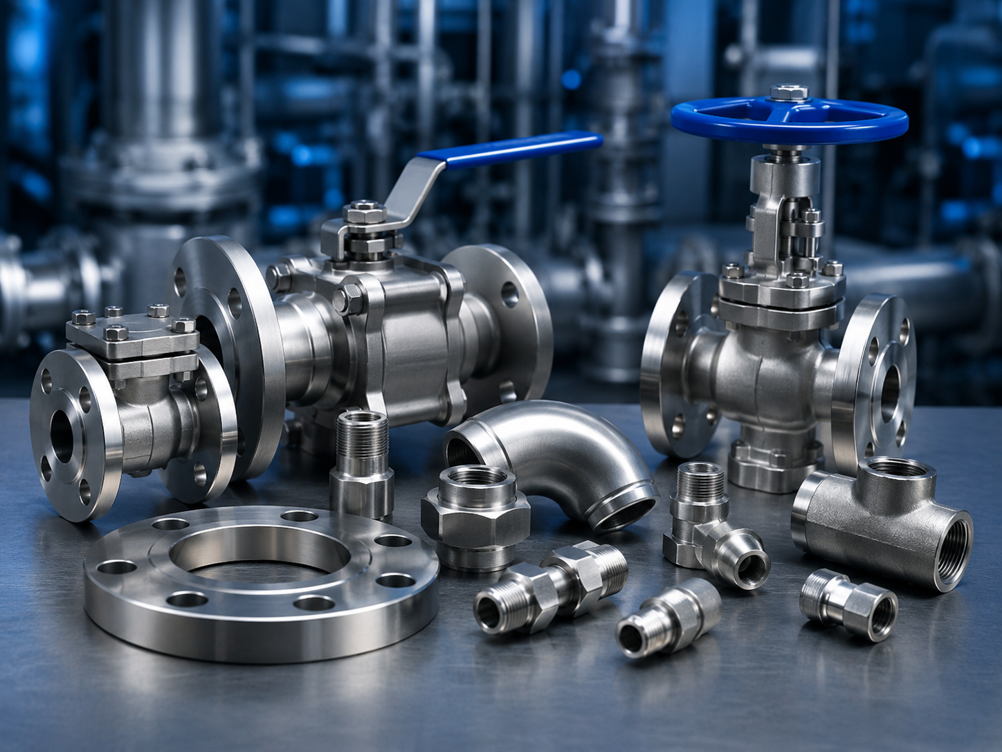 Fluid control valves and fittings
