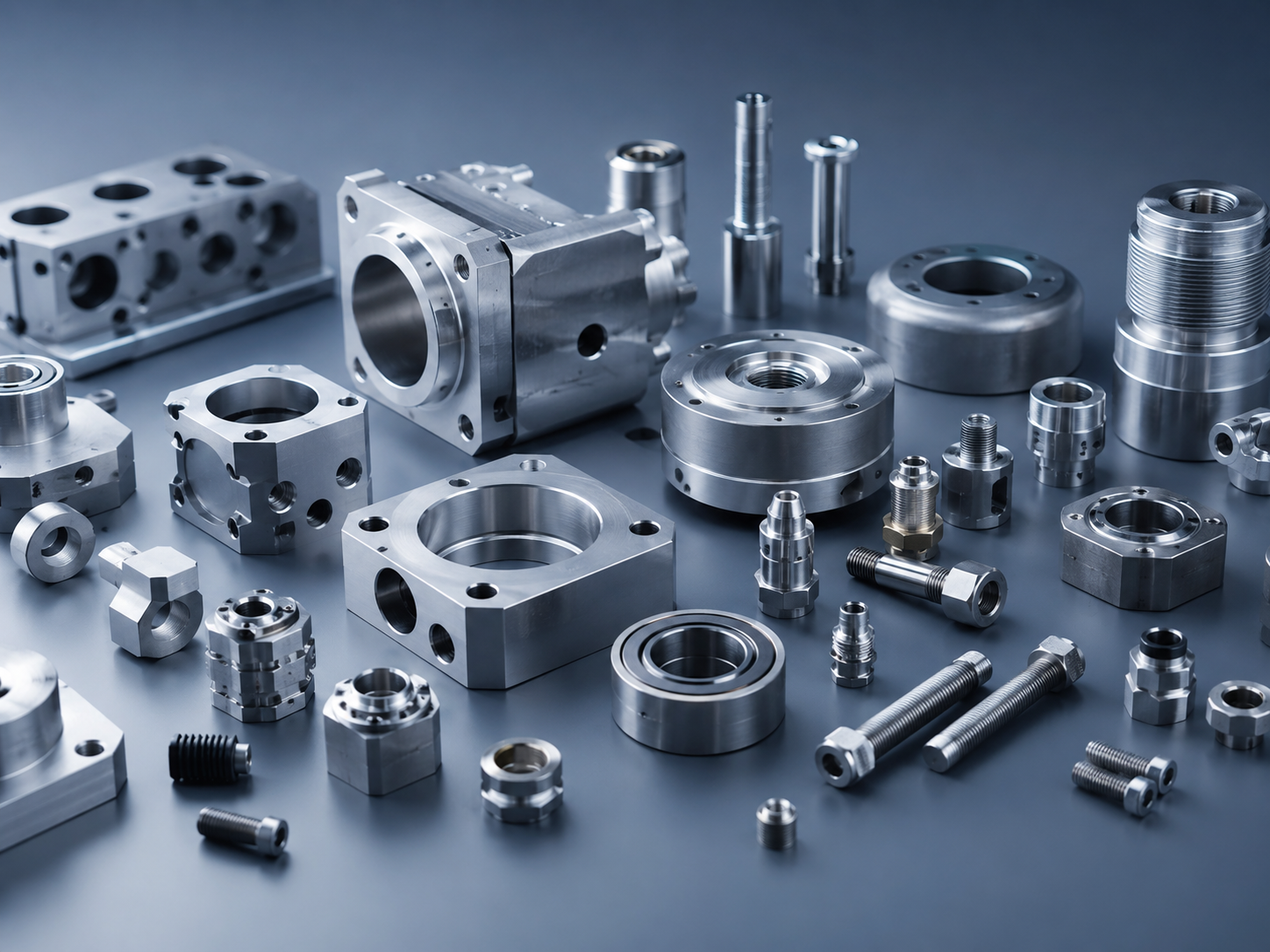 Precision machined industrial components